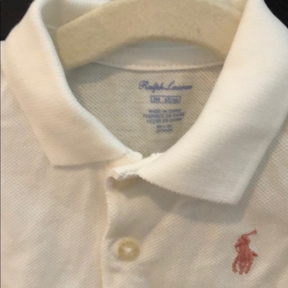 Ralph Lauren White short sleeve top 3M - Picture 2 of 4